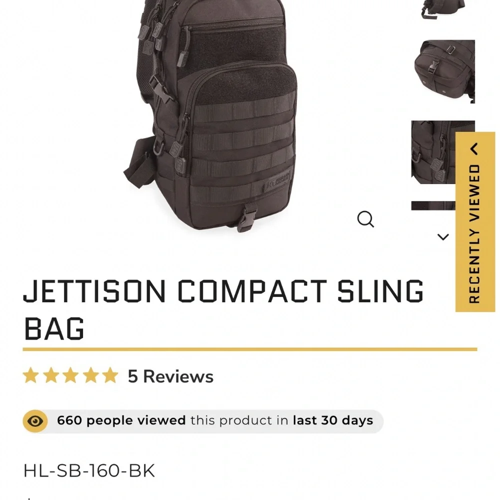 JETTISON COMPACT SLING BAG - Picture 6 of 7